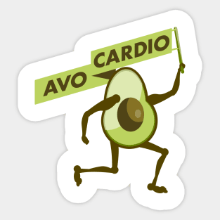 Avo cardio Sticker